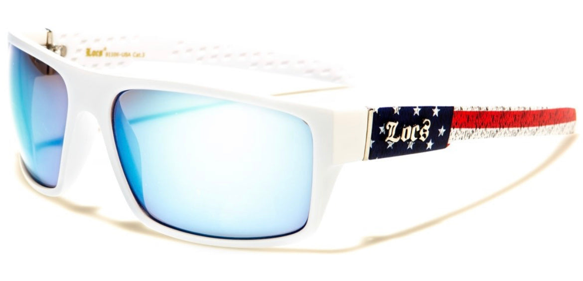 Flag Print Sunglasses